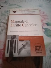 Manuale diritto canonico - manuale,