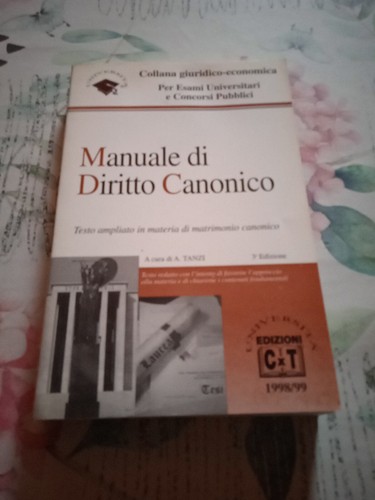 Manuale diritto canonico - di,