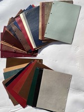 35 Scampoli Pelle di vitello colori vari  forma rettangolare 20x30