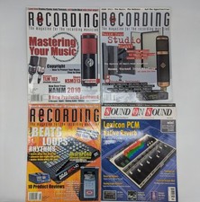 Lot of 3 Recording Magazine