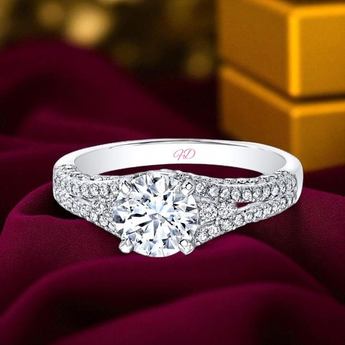 Fede nuziale donna diamante - nuziale,