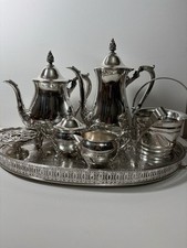 Set da tè placcato argento