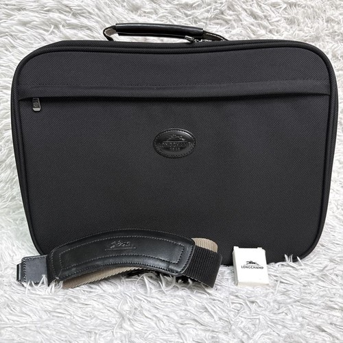 Borsa lavoro longchamp nera - longchamp,