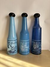 Set 3 Bottiglie Vintage Design Salvador Dali per Rosso Antico