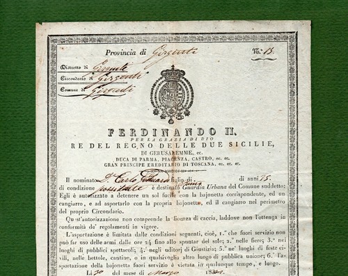 Porto armi regno delle - porto,