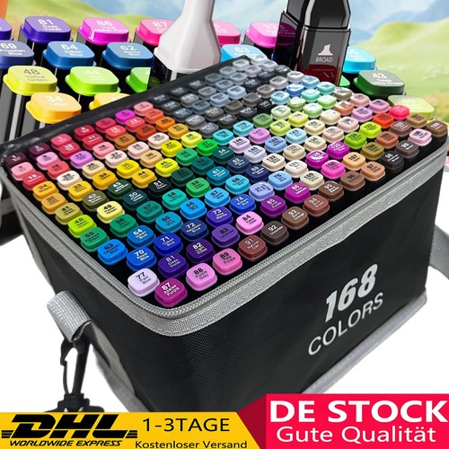 Set pennarelli 168 colori con