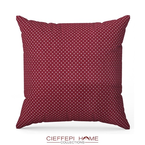 Pois rosso cuscino - rosso, arredo
