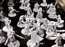 Lotto sfuso 30 miniature D&D