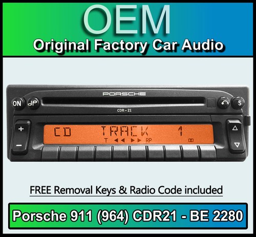 Porsche 911 cdr21 radio - 911,