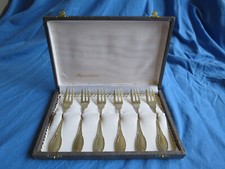 Set 6 forchette da dolce Argento 800 113 grammi Argenteria d'Epoca originale