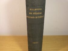  LIBRO BOLLETTINO telegrafo