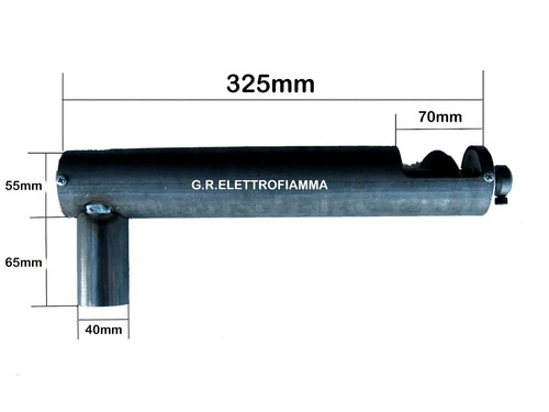 Coclea caldaia pellet l325mm - caldaia,