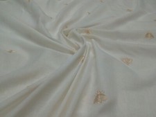 Tenda misto lino ricamata mt 5