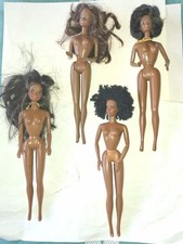 Lotto 4 Barbie afro anni 80-90