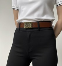 Fibbia per cintura in foglia