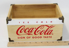 Coca-Cola Cassa in Legno