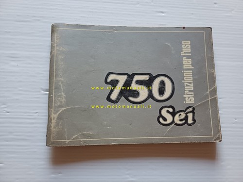 Benelli 750 sei 1974 manuale - benelli,