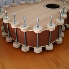 Set 22 Pezzi Strumenti per Fare Chitarra Kit Chitarra Colla Morsetto Clip Set NUOVO