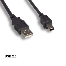 3 piedi USB 2.0 A a Mini B 5