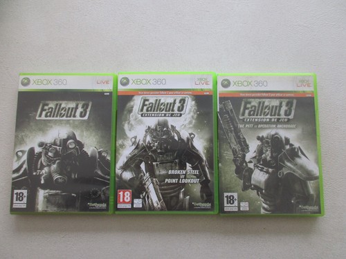 Jeu xbox 360 fallout - 3, +