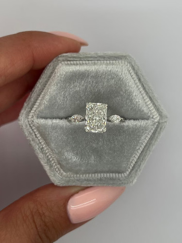 Anello matrimonio moissanite - matrimonio,