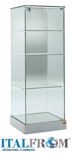 Vetrina con top cristallo - top, in