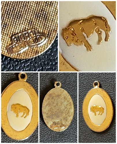 Ciondolo toro argento 800 - ♉,