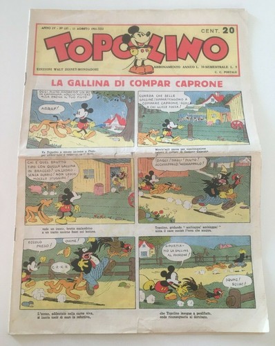 Topolino ristampa anastatica - topolino,
