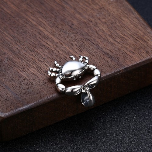 Ciondolo crab argento sterling - ciondolo,