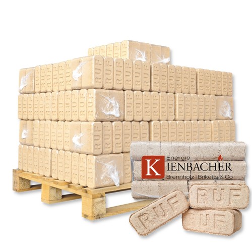 Bricchetti legno 500 ruf - legno, kg