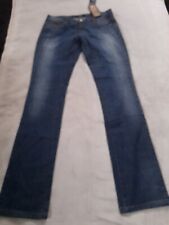 Pantalone jeans donna Phard blu gamba dritta taglia 30 FF372
