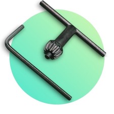 Set chiavi DREMEL Chuck + Allen da montare: DREMEL 9100-21 Fortiflex - 2610399718