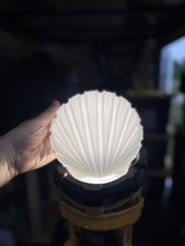 Applique vintage Glashütte Limburg Shell made in Western Germany, coppia MCM