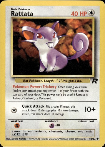 Pokemon team rocket common - rocket,