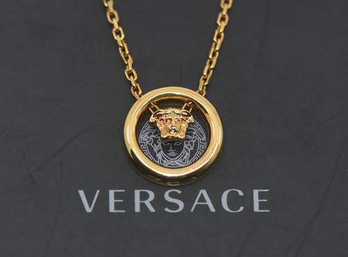 Collana versace placcata oro - collana,