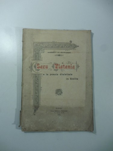 Alessio giovanni saru - di,
