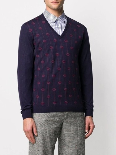 Felpa gucci cruise blu - gucci,