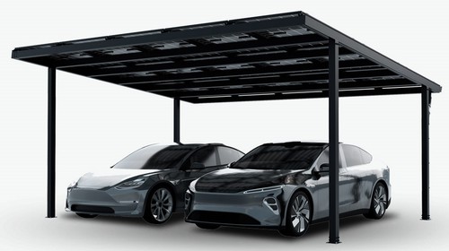 Solar carport veicoli - 2,