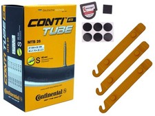 1x Tubo Bici 26 Pollici 60-559 Continental SV 60mm Sclaverand + SET Accessori