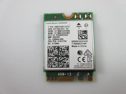 Scheda wifi fujitsu lifebook - scheda,