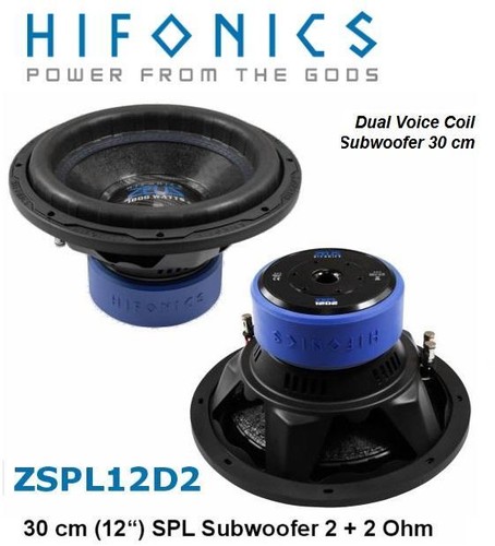 Hifonics zspl12d2 subwoofer - zspl12d2,