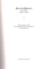Renato birolli anni - renato, trenta