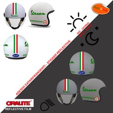 Reflective helmet stickers