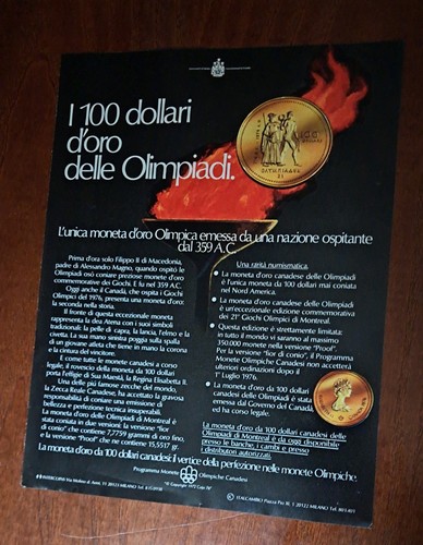 Pubblicità moneta oro - pubblicità, da