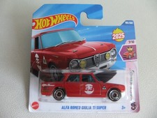 HOT WHEELS ALFA ROMEO GIULIA TI SUPER COMPACT KINGS 2025 NUOVO BLISTERATO
