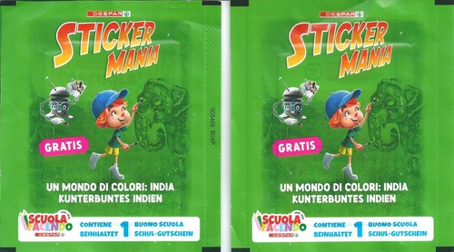 Sticker mania 2 - mania, bustine