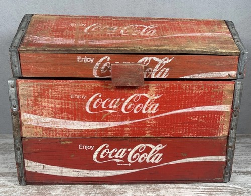 Cassa legno coca cola - di,