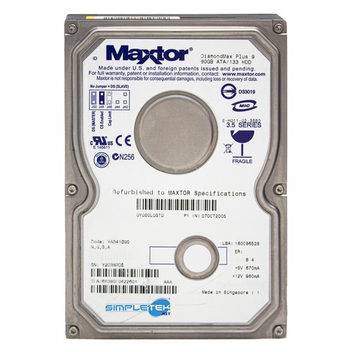 Maxtor diamondmax plus - maxtor,