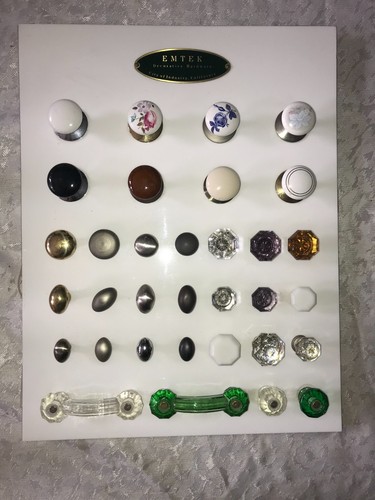 Set rari pomelli vintage - di,
