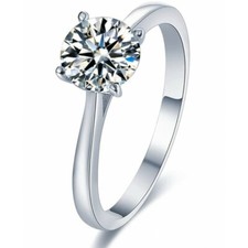 18K WHITE GOLD NATURAL DIAMOND